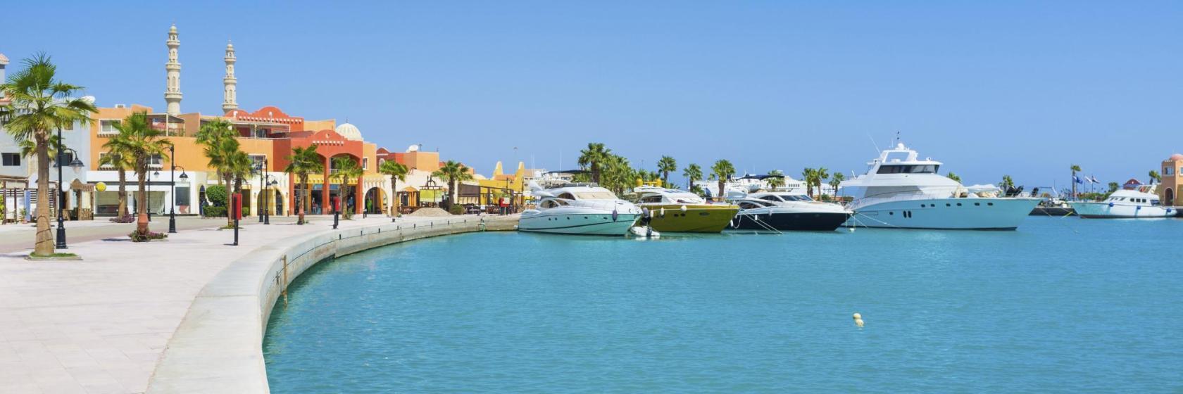 Nouveau port de plaisance d'Hurghada